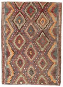  Oriental Kilim Semi Antique Turkish Rug 202X282 Wool, Turkey Carpetvista