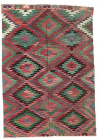  200X288 Kilim Semi Antique Turkish Rug Wool, Carpetvista
