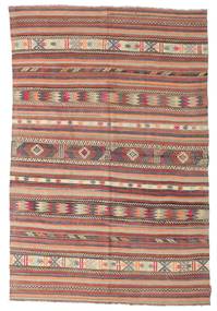  Kilim Semi Antique Turkish Rug 183X268 Wool Carpetvista