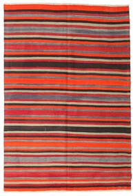 176X256 絨毯 オリエンタル キリム セミアンティーク トルコ レッド/ダークレッド (ウール, トルコ) Carpetvista