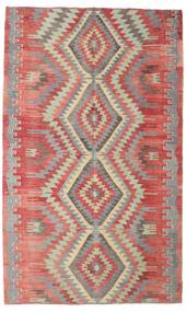 187X310 絨毯 キリム セミアンティーク トルコ オリエンタル レッド/グレー (ウール, トルコ) Carpetvista