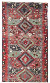 180X310 絨毯 キリム ヴィンテージ トルコ オリエンタル レッド/グレー (ウール, トルコ) Carpetvista