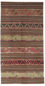 絨毯 オリエンタル キリム セミアンティーク トルコ 170X325 廊下 カーペット 茶色/オレンジ (ウール, トルコ)