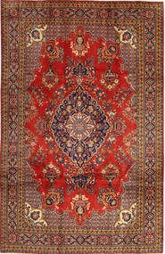 Alfombra Persa Mahal 220X342 Rojo/Rojo Oscuro (Lana, Persia/Irán)