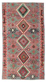 160X286 絨毯 キリム セミアンティーク トルコ オリエンタル レッド/グレー (ウール, トルコ) Carpetvista