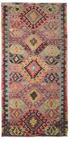  156X315 Kelim Vintage Türkei Teppich Läufer Rot/Braun Türkei Carpetvista
