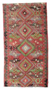  Kilim Vintage Turkish Rug 170X316 Red/Brown Carpetvista