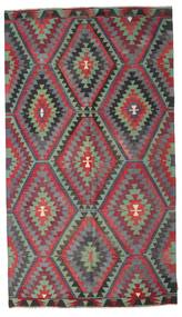 171X303 Kilim Vintage Turkish Rug Oriental Red/Grey (Wool, Turkey) Carpetvista