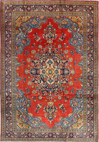  Wiss Teppich 205X312 Persischer Wollteppich Rot/Grau Carpetvista