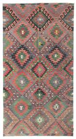  Kelim Vintage Türkei Teppich 181X342 Rot/Grau Carpetvista