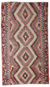  Orientalischer Kelim Vintage Türkei Teppich 165X289 Rot/Braun Wolle, Türkei Carpetvista