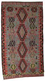 178X325 Kelim Vintage Turkisk Orientalisk Hallmatta Brun/Röd (Ull, Turkiet) Carpetvista