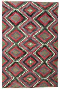 絨毯 オリエンタル キリム セミアンティーク トルコ 192X297 レッド/茶色 (ウール, トルコ)