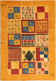  136X200 Small Gabbeh Persia Rug Wool, Carpetvista
