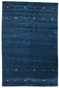  Wool Rug 190X290 Gabbeh Loom Two Lines Dark Blue