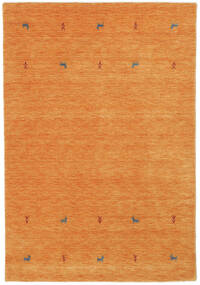 Gabbeh Loom Two Lines 160X230 Narancssárga Gyapjúszőnyeg