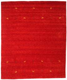 Gabbeh Loom Two Lines 240X290 Large Rust Red Wool Rug