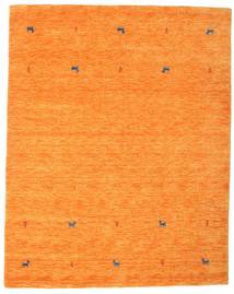 Tappeto Di Lana 190X240 Gabbeh Loom Two Lines Arancione