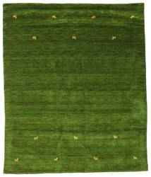 Gabbeh Loom Two Lines 240X290 Large Green Wool Rug