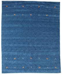  240X290 Large Gabbeh Loom Two Lines Rug - Blue Wool