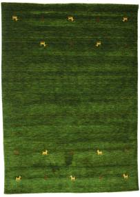  Tappeto Di Lana 160X230 Gabbeh Loom Two Lines Verde