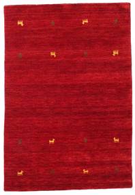 Gabbeh Loom Two Lines 120X180 Small Red Wool Rug