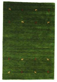 Gabbeh Loom Two Lines 120X180 Piccolo Verde Tappeto Di Lana