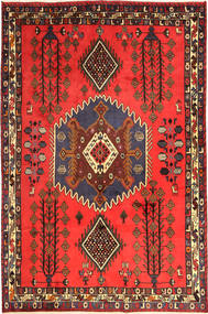  Orientalischer Afshar Teppich 170X249 Wolle, Persien/Iran Carpetvista