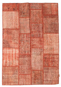  139X200 Small Patchwork Rug Wool, Carpetvista