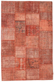  198X302 Patchwork Teppich Rot/Orange Türkei Carpetvista