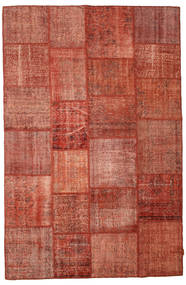 195X300 Patchwork Rug Modern Red/Brown (Wool, Turkey) Carpetvista