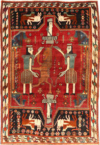  Orientalsk Ghashghai Fine Teppe 137X202 Ull, Persia/Iran Carpetvista