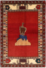  Persisk Ghashghai Fine Matta 136X203 (Ull, Persien/Iran)