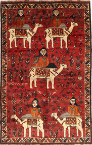 Tappeto Persiano Ghashghai Fine 163X255 (Lana, Persia/Iran)