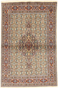 絨毯 ムード 98X148 茶色/ベージュ (ウール, ペルシャ/イラン)
