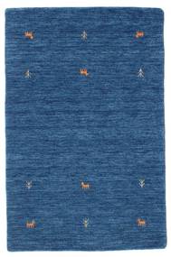 Gabbeh Loom Two Lines 100X160 Small Blue Wool Rug