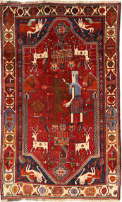124X207 Ghashghai Fine Teppe Orientalsk (Ull, Persia/Iran) Carpetvista