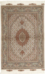  Persischer Täbriz 50 Raj Teppich 100X150 Braun/Beige (Wolle, Persien/Iran)