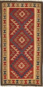  Kilim Maimane Rug 100X199 Wool Brown/Orange Small Carpetvista