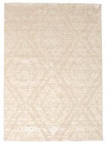 173X240 Bambus Seide Handloom Teppich Moderner (Wolle, Indien) Carpetvista