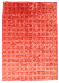 173X245 Bambus Seide Handloom Teppich Moderner (Wolle, Indien) Carpetvista