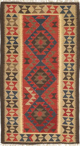 104X192 絨毯 キリム マイマネ オリエンタル 茶色/ベージュ (ウール, アフガニスタン) Carpetvista