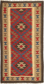  Kilim Maimane Rug 100X199 Wool Orange/Brown Small Carpetvista