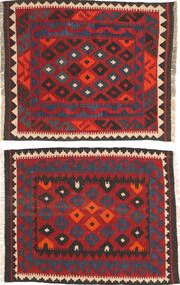  Orientalischer Kelim Maimane Teppich 75X94 Wolle, Afghanistan Carpetvista