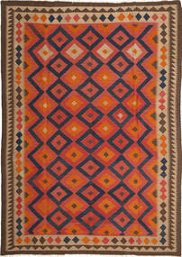絨毯 キリム マイマネ 202X283 (ウール, アフガニスタン)