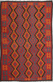 絨毯 キリム マイマネ 196X295 (ウール, アフガニスタン)