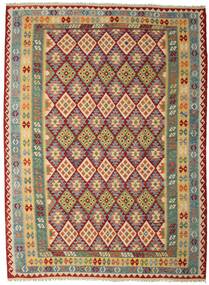256X352 絨毯 キリム アフガン オールド スタイル オリエンタル 大きな (ウール, アフガニスタン) Carpetvista