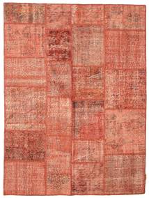  Patchwork Rug 171X231 Wool Red/Orange Carpetvista