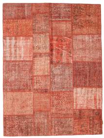  Patchwork Rug 174X234 Wool Red/Orange Carpetvista