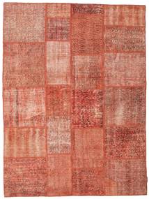  Patchwork Rug 173X233 Wool Red/Orange Carpetvista